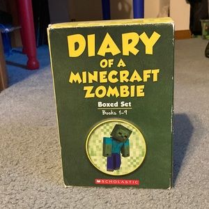 Diary of a Minecraft zombie box set
